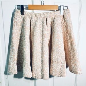 Pink Floral Skirt